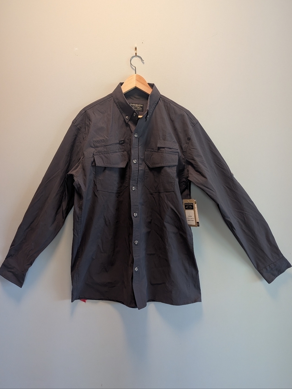 Grizzly Mountain Button-Up Utility Shirt - Picture 1 of 6